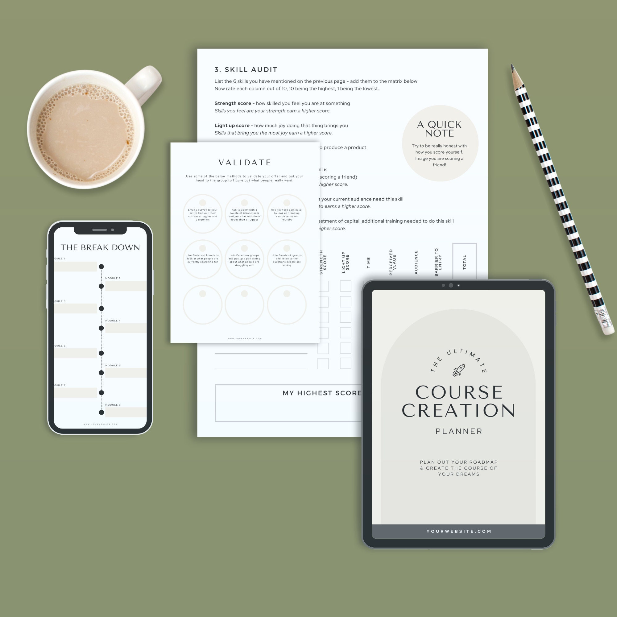 Your Ultimate Course Creation Planner to Crafting, Launching, and ...