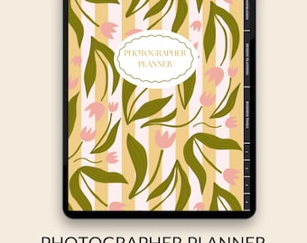Digital Photography Planner for GoodNotes, Mood Board & Shot List Workbook, Session Planning, Posing Guide, Business Scheduling Tools PDF