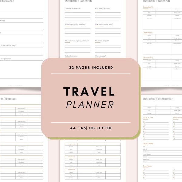 Travel Planner, Holiday Planning, Trip Itinerary, Travel Checklist, What to Pack, Travel Solo, Places to Visit in 2023, Family Adventure