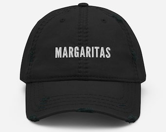 Margaritas Distressed Dad Hat