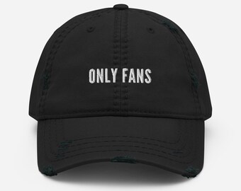 Only Fans Distressed Dad Hat
