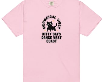 Meowgical Vibes West Coast Swing Cat Shirt – Kawaii Dance Apparel