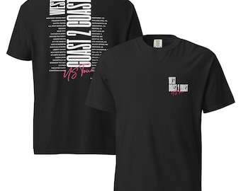 West Coast 2 Coast US Tour Tee