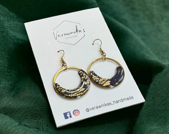 Bengali Collection: Small Hoops with Gold Hooks
