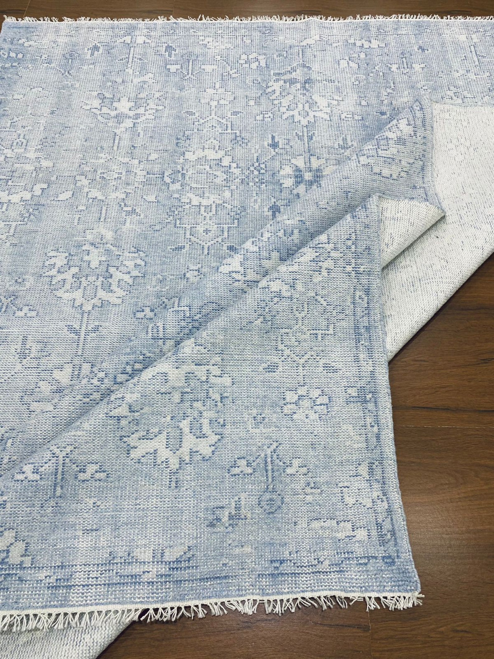 Hand Knotted Rug Oushak Rug Hillsborough Rug 5x8 6x9 8x10 9x12 Etsy