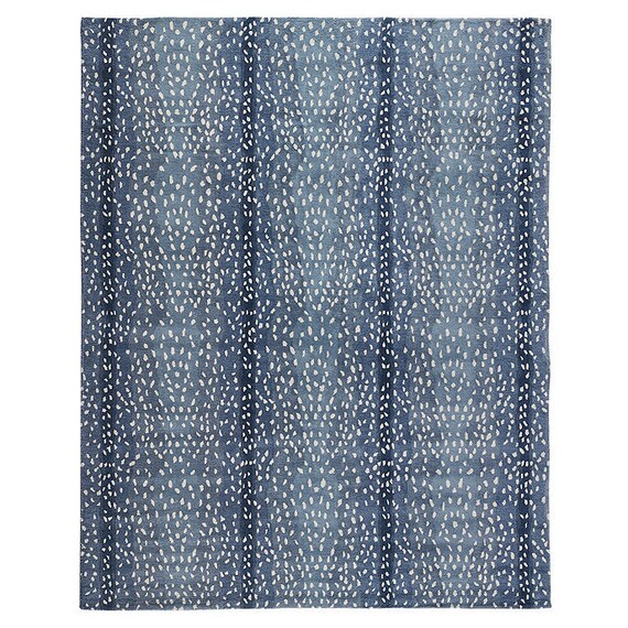 New Brand Antelope Blue Handmade Contemporary Style Wool Area RUG & Carpet 