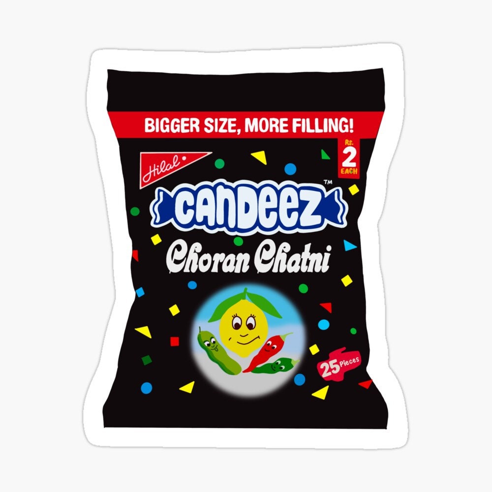 Pakistani Candy Sticker Desi Snack Nostalgia Laptop Sticker Etsy