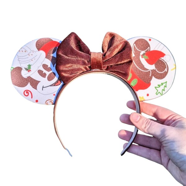 Oreilles de souris en tissu Christmas Park Treats