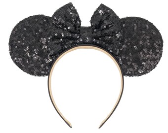Black Beauty Sequin Mouse Ears