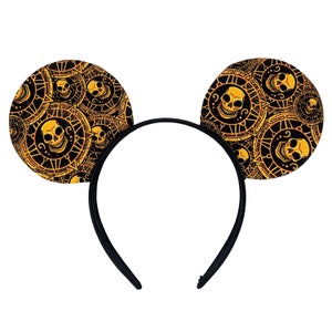 Pirates of the Caribbean Coins Fabric Mouse Ears