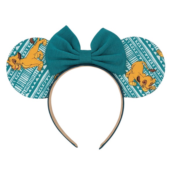 Just Can't Wait to be Lion King Fabric Mouse Ears