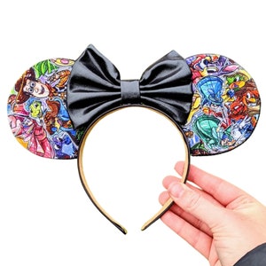 Character Sketch Fabric Mouse Ears