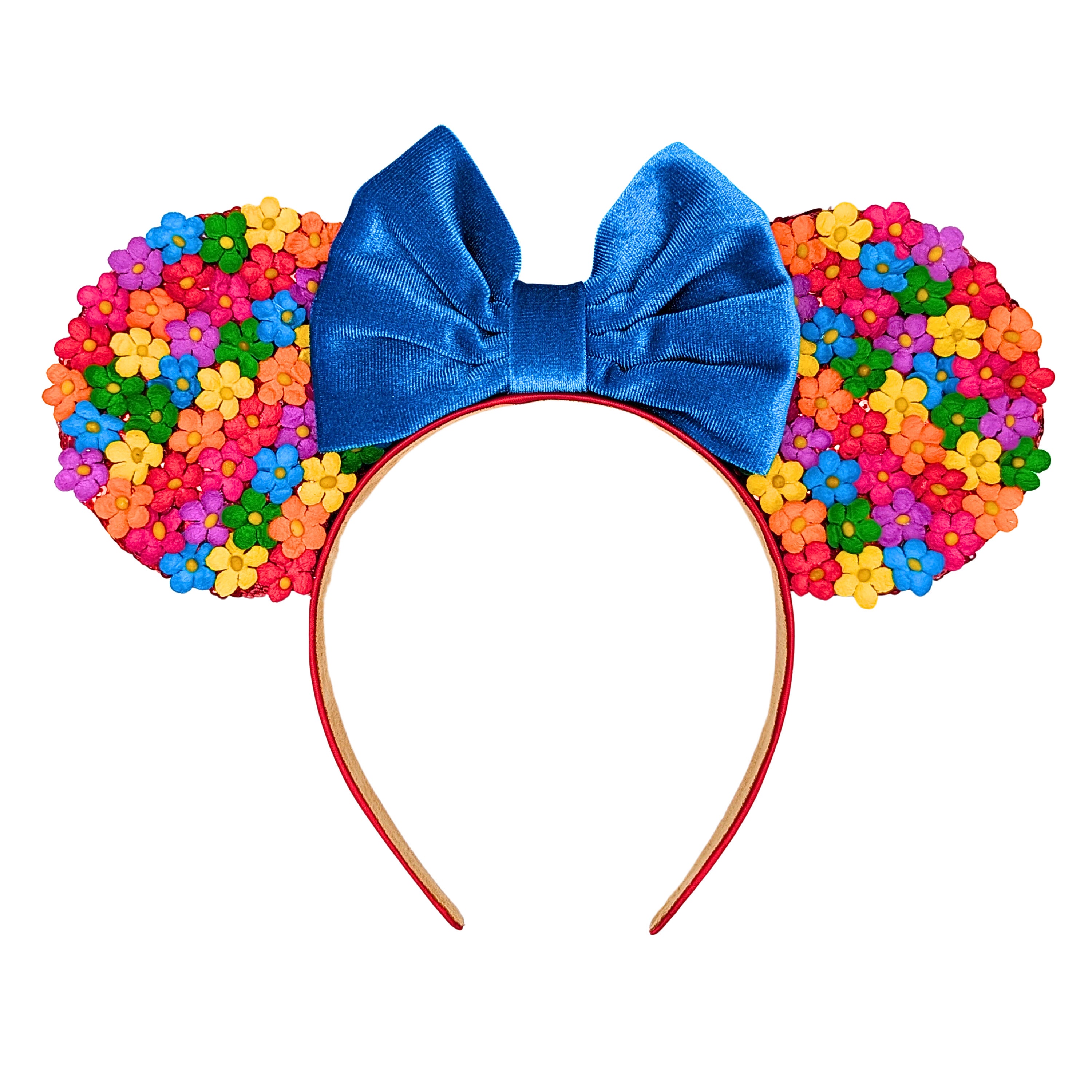 Colorful Confetti Flower Power Mouse Ears