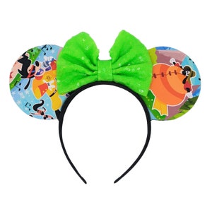 A Goofy Movie Powerline Fabric Mouse Ears