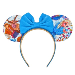 Frozen Friends Favorite Scenes Fabric Mouse Ears