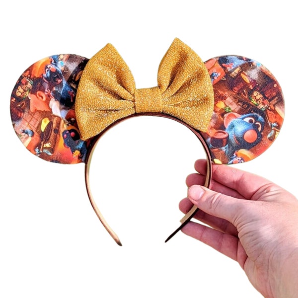 Ratatouille Movie Scenes Fabric Mouse Ears