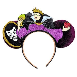Just One Bite Evil Queen Decorated Mouse Ears