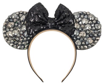 PREORDER Metallic Galactic Rhinestone Mouse Ears