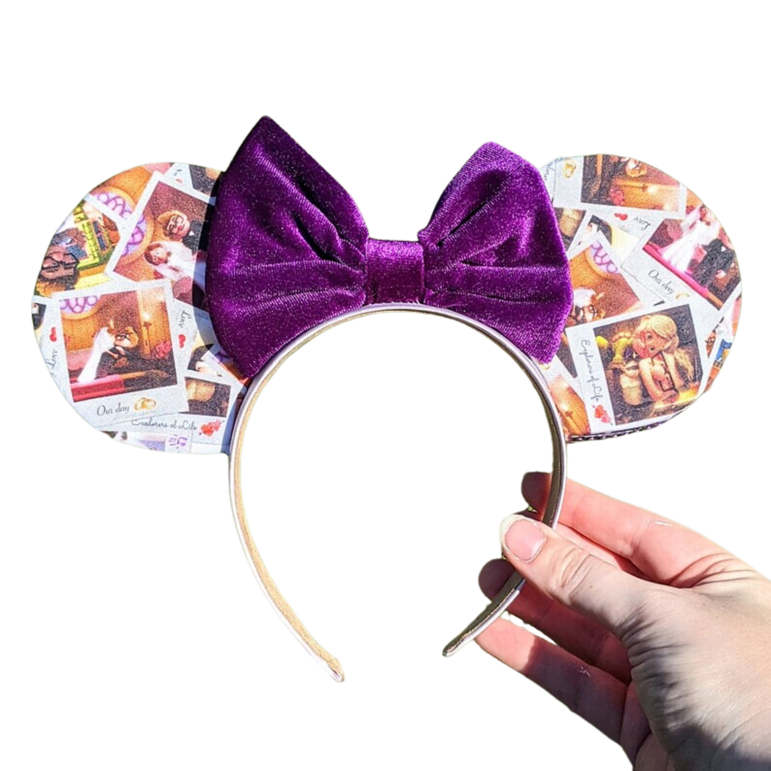 Up Photos Fabric Mouse Ears - Etsy
