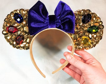 Deluxe Metallic Gold Infinity Gauntlet Mouse Ears