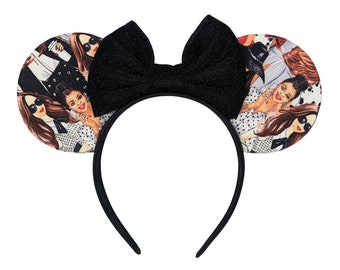 Fashionista Girls Fabric Mouse Ears
