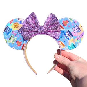 Wonderland Alice Teacups Fabric Mouse Ears