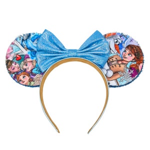 I Like Warm Hugs Frozen Characters Fabric Mouse Ears