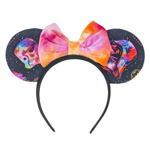 Pink Watercolor Star Wars Characters Fabric Mouse Ears