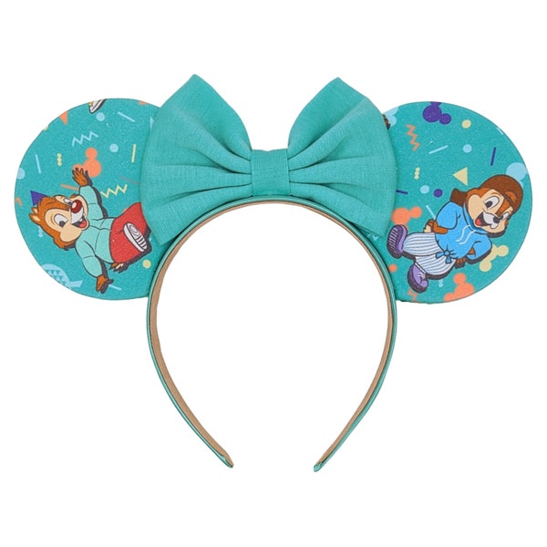 90's Kids Chip and Dale Fabric Mouse Ears