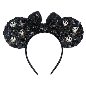 Jack Skellington Skull Dots Gem Medley Ears