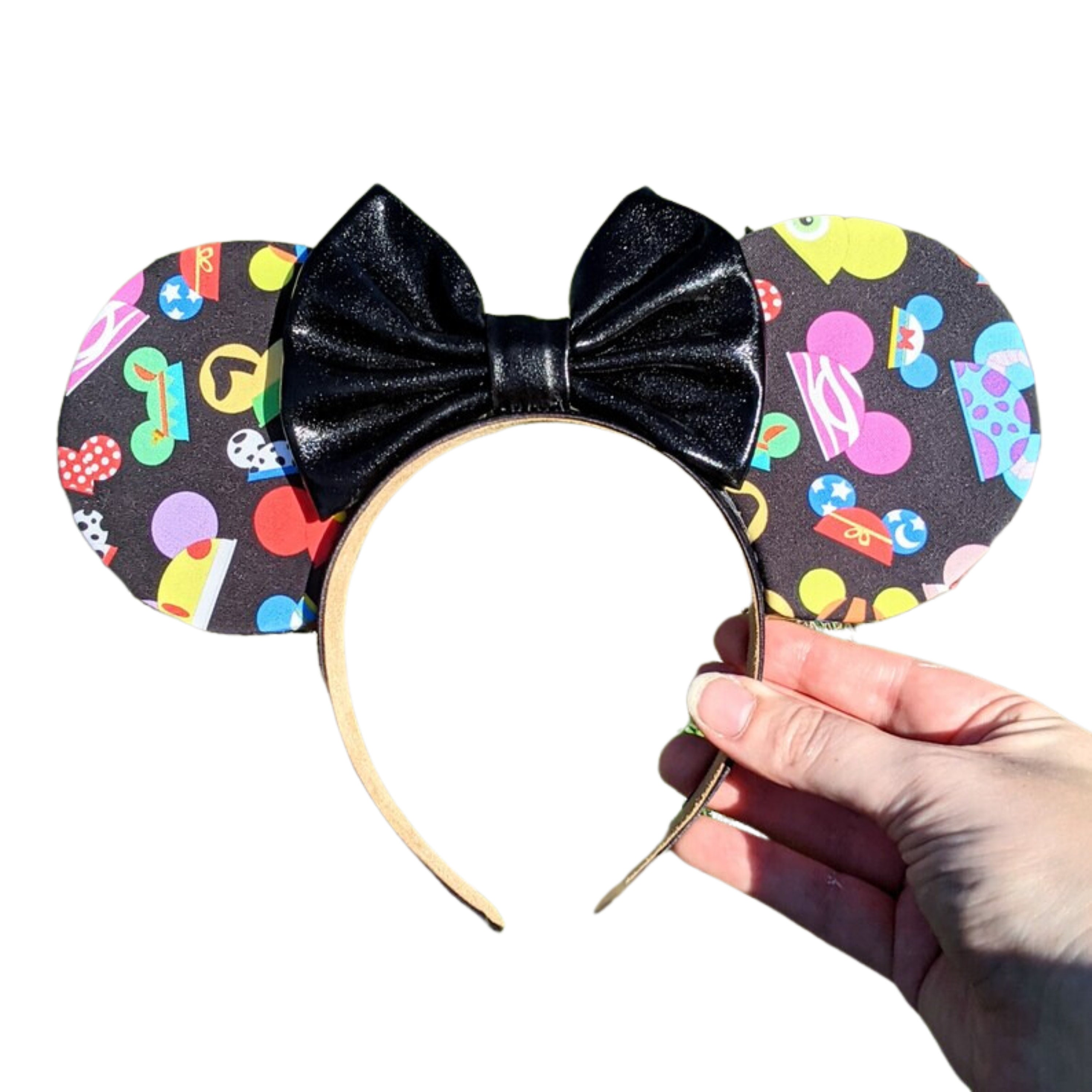 Dooney & Bourke Black Bow Women’s Disney Headband with Multicolor Characters New Dooney & Bourke Disney Ear Headbands Arrive at WDW main image 3