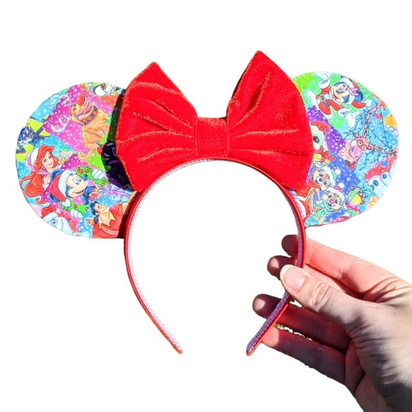 Christmas Sweater Fabric Mouse Ears
