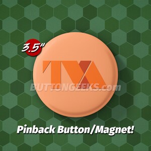 3.5&quot; Time Variance Authority TVA Pinback Buttons & Magnets