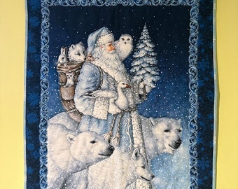 Wall hanging "Santa Claus size 58x77 cm