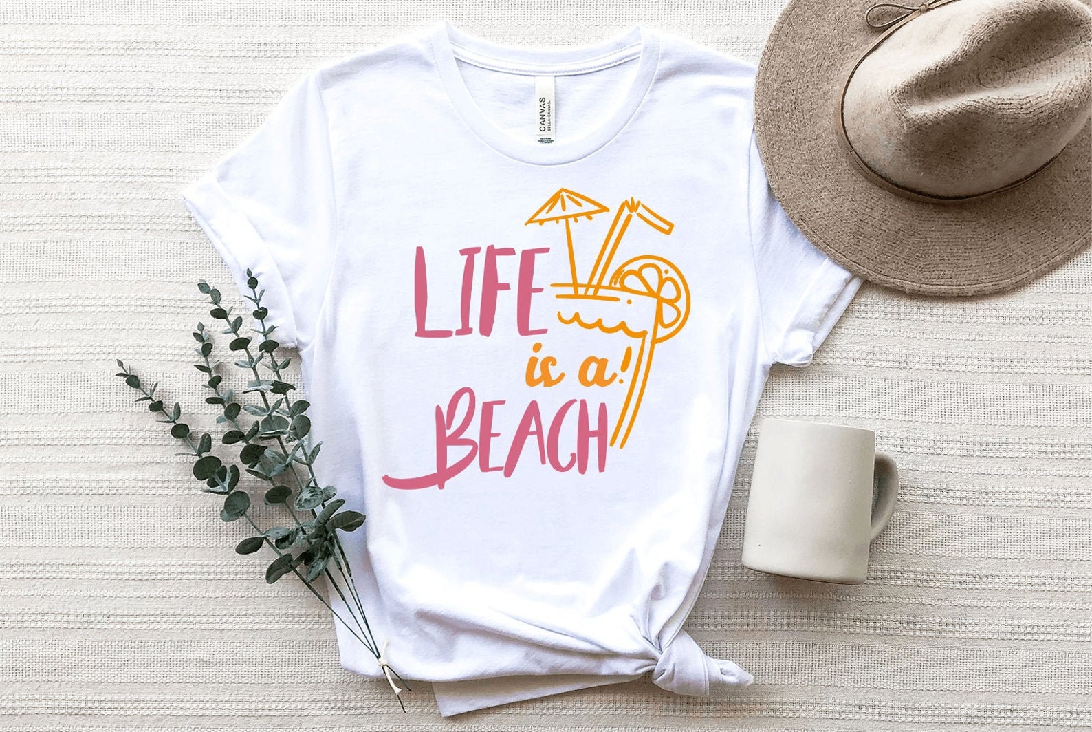 Life is a Beach Shirt Vacation T-Shirt Road Trip Tee Summer | Etsy