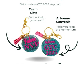 Arbonne 2025 GTC Keychain, Team Gifts, Souvenir, Arbonne Swag, Arbonne Merch