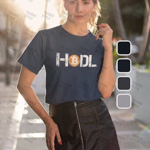 Hold Bitcoin Distressed T-shirt