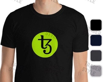 May include: A black t-shirt with a green circle containing the text "t3" in a white font.