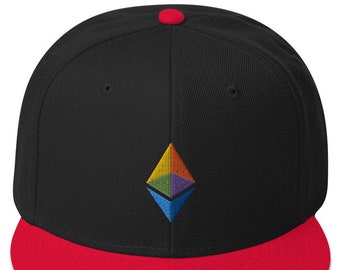 ETH 2.0 Snapback Hat ETH Cryptocurrency Crypto Trader Gift Embroidery Hat