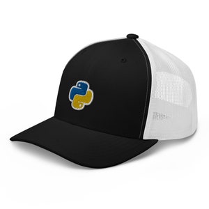 Python Trucker Cap py engineer programmer software developer coder gift Hat image 5