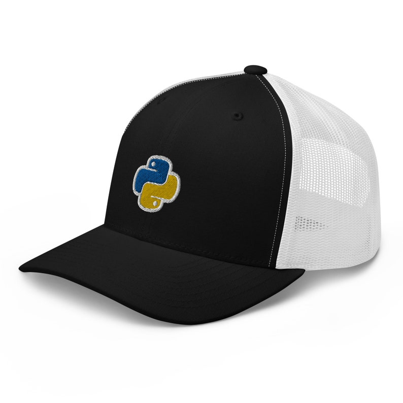 Python Trucker Cap py engineer programmer software developer coder gift Hat image 5