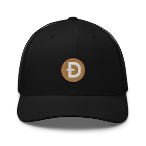 Dogecoin Classic Trucker Cap doge coin crypto cryptocurrency trader gift hat
