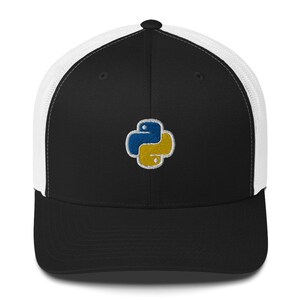 Python Trucker Cap py engineer programmer software developer coder gift Hat
