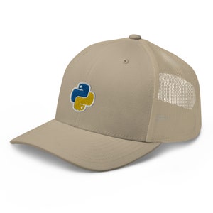 Python Trucker Cap py engineer programmer software developer coder gift Hat image 9