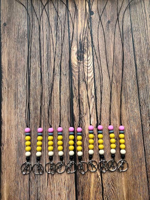 Pencil Lanyard Etsy