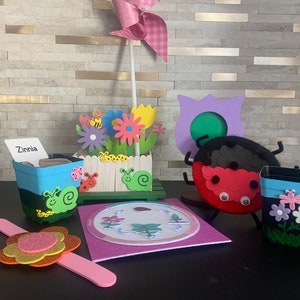 Spring Craft Kit for Kids, Spring Craft Kits, Craft Spring, Wood Flower Crafts, Planting Crafts for Kids, Flower Bracelet, DIY Spring Crafts