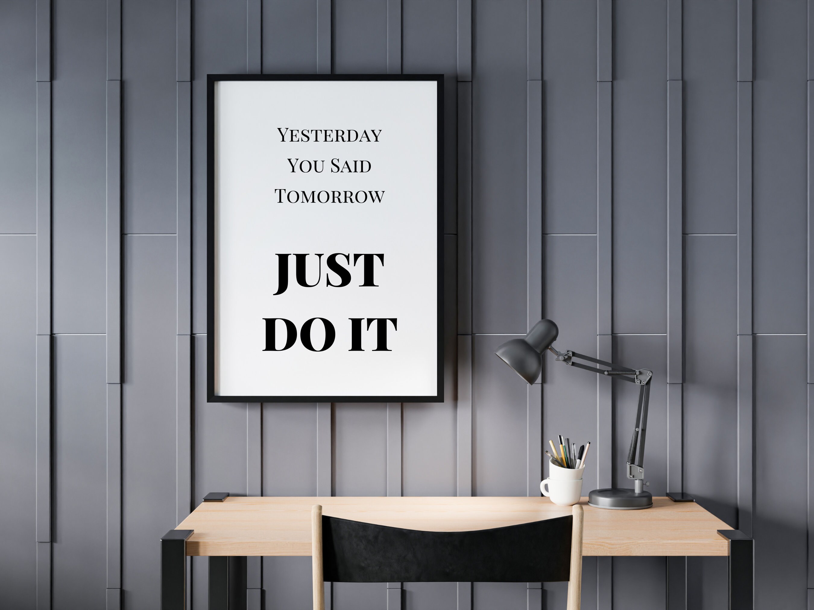 Just Do It Quotes Prints Motivational Wall Art Quotes Etsy