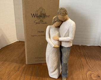 Willow Tree "HOME" by Susan Lordi Pregnant Couple #26252 NEW in Box