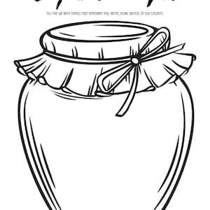 Empowerment Jar Digital Printable.