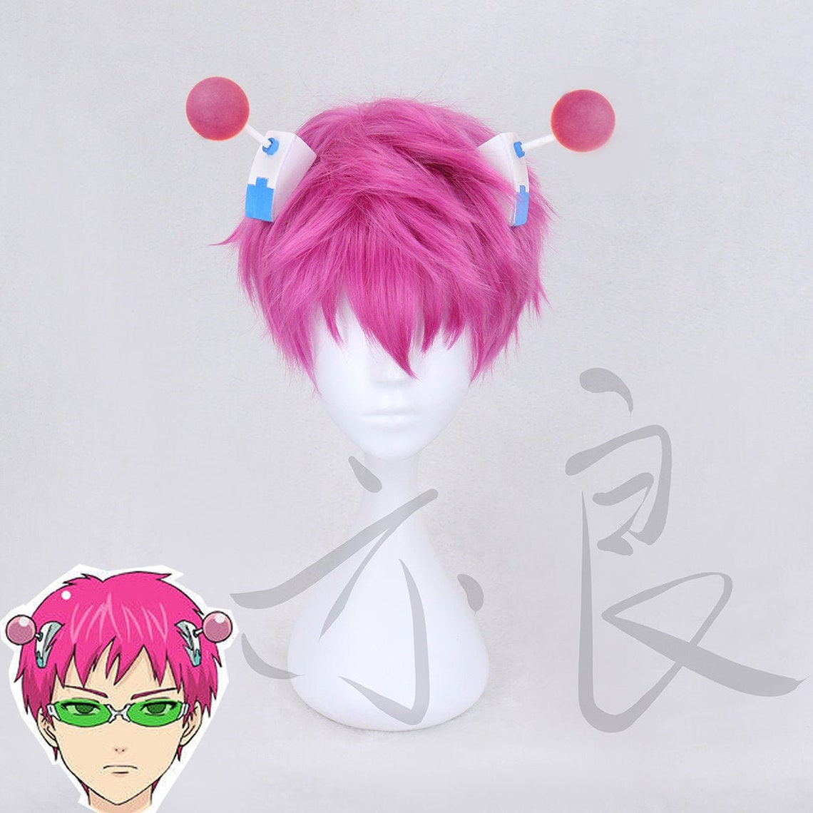 Saiki K Hair Clips Hair Accessory Saiki K Cosplay Etsy